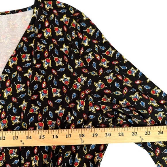 Boden Dress Womens US 16-18R Black Willow Jersey Dress European Classic Preppy - Picture 11 of 15